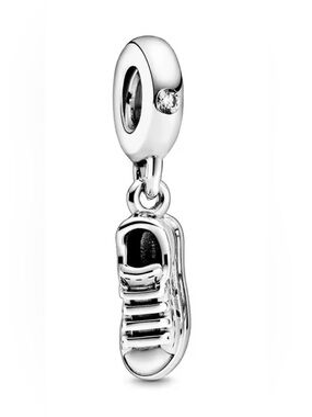 Silver Sneaker Dangle Charm